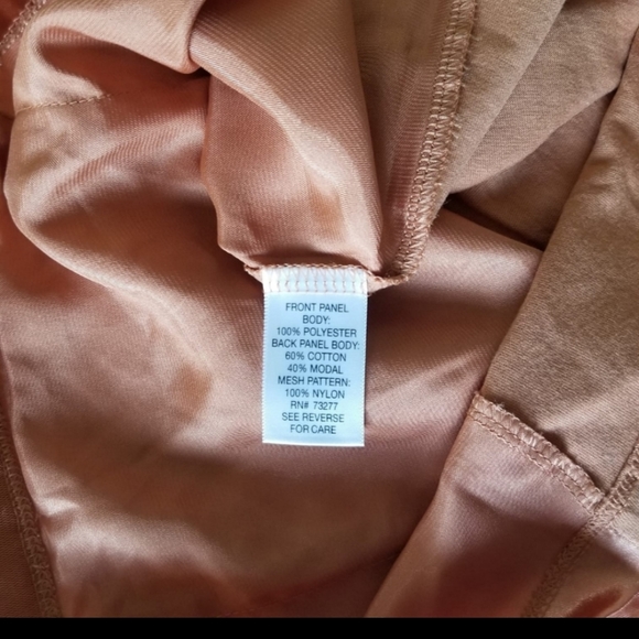 Dana Buchman Rust Color top with sequins - Picture 3 of 5